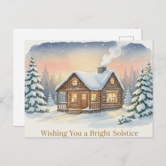 Winter Solstice Postcard ポストカード (正面/裏面)
