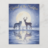 Winter Solstice Postcard ポストカード (正面)