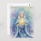 Winter Solstice Postcard ポストカード (正面/裏面)