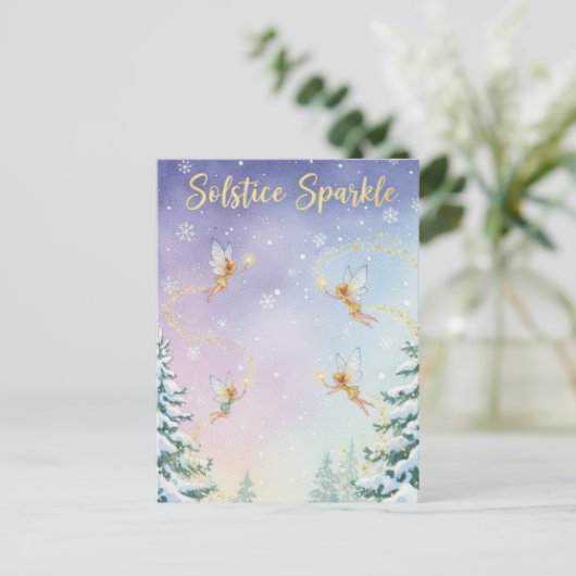 Winter Solstice Postcard ポストカード (スタンド正面)