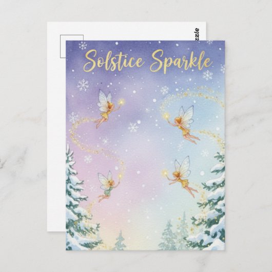Winter Solstice Postcard ポストカード (正面/裏面)