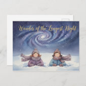 Winter Solstice Postcard ポストカード (正面/裏面)