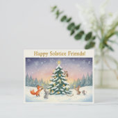 Winter Solstice Postcard ポストカード (スタンド正面)