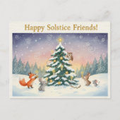 Winter Solstice Postcard ポストカード (正面)