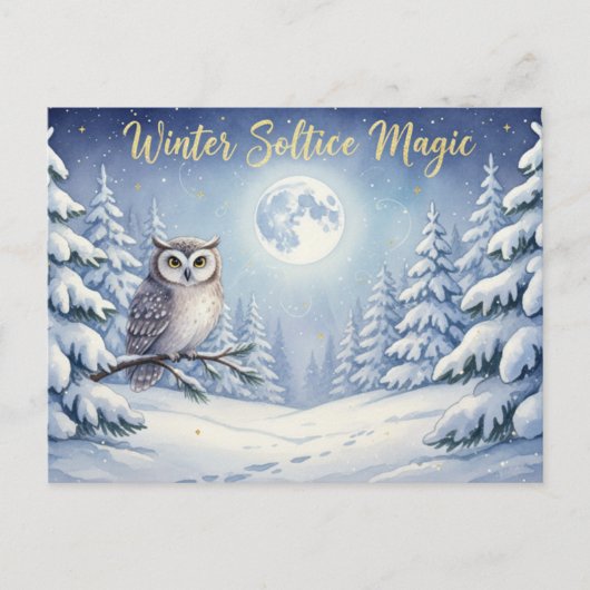Winter Solstice Postcard ポストカード (正面)