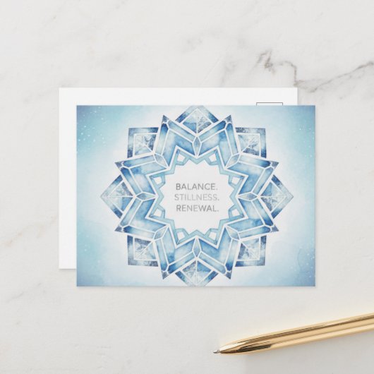 Winter Solstice Postcard ポストカード (正面/裏面インサイチュ)