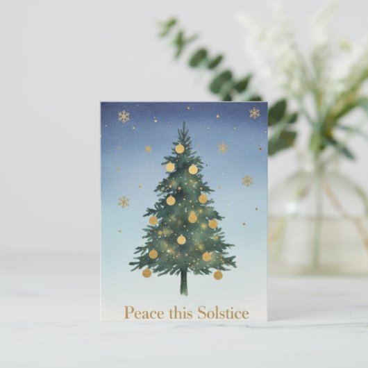 Winter Solstice Postcard ポストカード (スタンド正面)