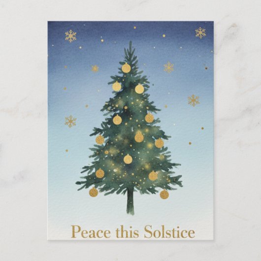 Winter Solstice Postcard ポストカード (正面)