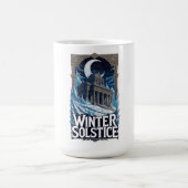 Winter Solstice Temple T-Shirt コーヒーマグカップ (中央)