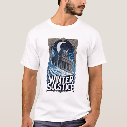 Winter Solstice Temple T-Shirt Tシャツ (正面)