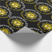 WINTER SOLSTICE: The Sol reason for the season - ラッピングペーパー (角)