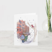 Winter Song Holiday Card カード (正面)