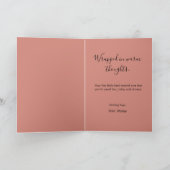 Winter Songbird in Knit Hat | Ash Greeting カード (内部)