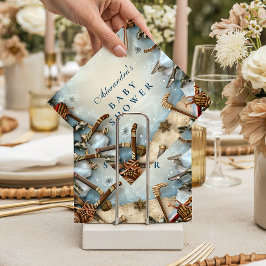 Winter Sports Baby Shower スタンダードカクテルナプキン