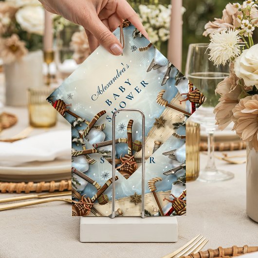 Winter Sports Baby Shower スタンダードカクテルナプキン