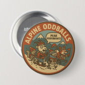 Winter Sports Peak Performance Mountain Adventure 缶バッジ (正面&裏面)