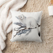 Winter Squirrel  クッション (ブランケット)