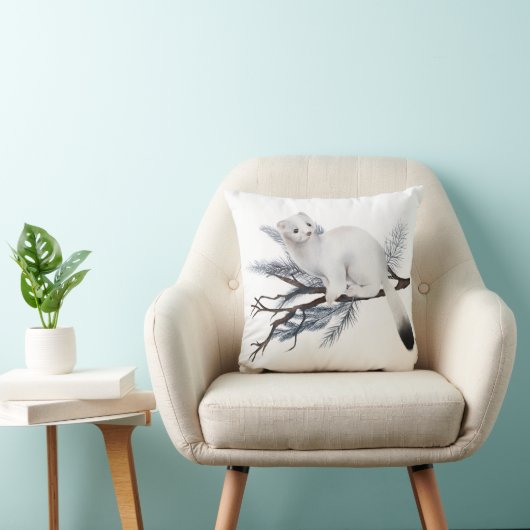 Winter Squirrel  クッション (椅子)