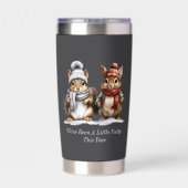 Winter Squirrel Insulated Tumbler 保温保冷タンブラー (背面)