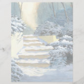 Winter Stairs Note Cards (正面)