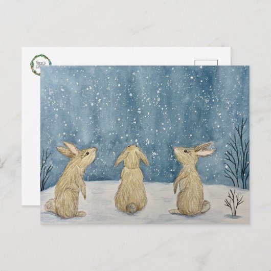 Winter Storm Postcard ポストカード (正面/裏面)