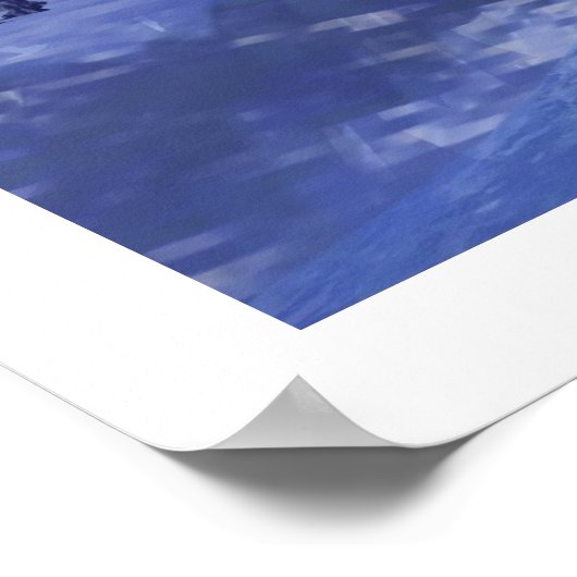 Winter Stream #2 with Proverbs ポスター (角)