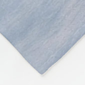 Winter Sunlight in Quiet Birch Forest フリースブランケット (角)