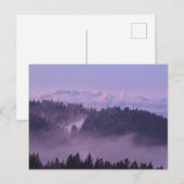 Winter TatrasビューからPieniny ポストカード (正面/裏面)