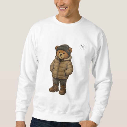 Winter Teddy Sweater スウェットシャツ (正面)