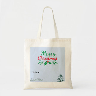 Winter Tote Bag,Beutel.Merry Christmas Image. トートバッグ