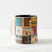 Winter Tour 2024ポスターMag ツートーンマグカップ (正面左)