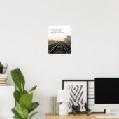 Winter Tracksシーンと聖なる書物、 経典11x14ポスター ポスター (ホームオフィス)