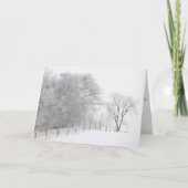 Winter Tranquility Christmas Card シーズンカード (正面)