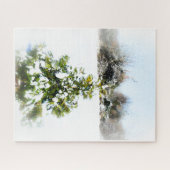 Winter tree ジグソーパズル (横)