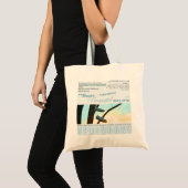 Winter Tree Canvas Tote Bag トートバッグ (正面(商品))