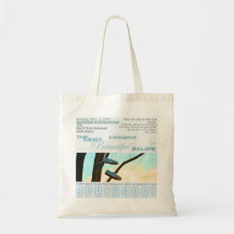 Winter Tree Canvas Tote Bag