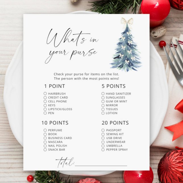 Winter tree modern game What's in your purse (クリエイターアップロード済み)