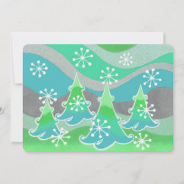 Winter Trees Greenへの招待 招待状