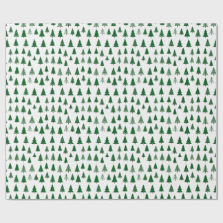 Winter Trees Wrapping Paper ラッピングペーパー