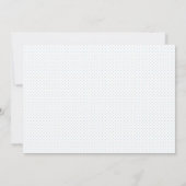 Winter twin boys Baby Shower Invitation 招待状 (裏面)