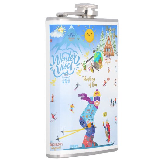 Winter Vibes フラスク (右)