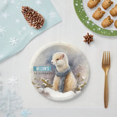 Winter Vibes Ermine – 誕生日パーティー –  ペーパープレート