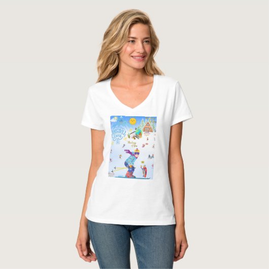 Winter Vibes Tシャツ (正面フル)