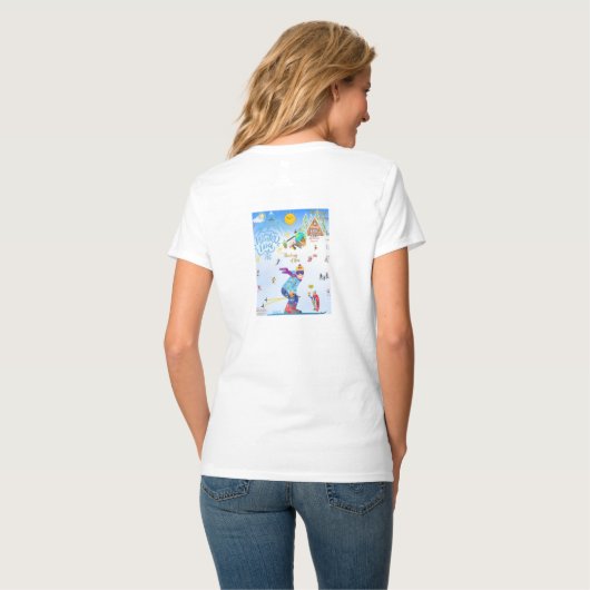 Winter Vibes Tシャツ (裏面フル)