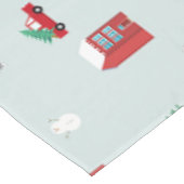 Winter Village テーブルクロス (アングル)