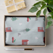 Winter Village Tissue Paper - Christmas Gift 薄葉紙 (ギフト)