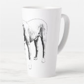 Winter Watch, Loyal Face カフェラテマグ (右アングル)