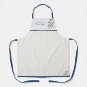 Winter Watercolor  エプロン (正面)