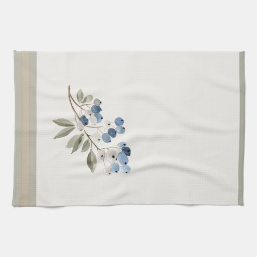 Winter Watercolor キッチンタオル (横)