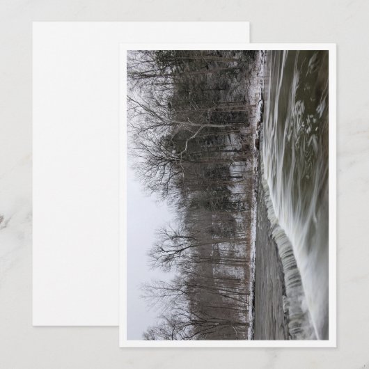 Winter Waterfall シーズンカード (正面/裏面)